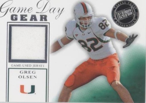 2007 Press Pass SE Greg Olsen #GDG-GO