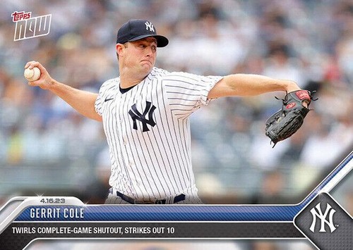 2023 Topps Now - Gerrit Cole #134