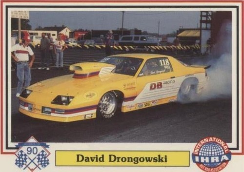 1990 Checkered Flag IHRA - David Drongowski #60