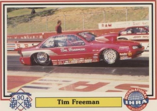 1990 Checkered Flag IHRA - Tim Freeman #92