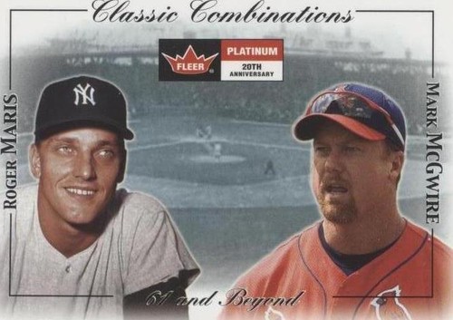 2001 Fleer Platinum - Mark McGwire Roger Maris #36 CC