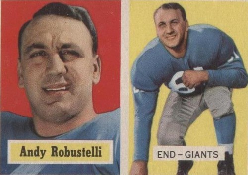 1957 Topps Andy Robustelli #71