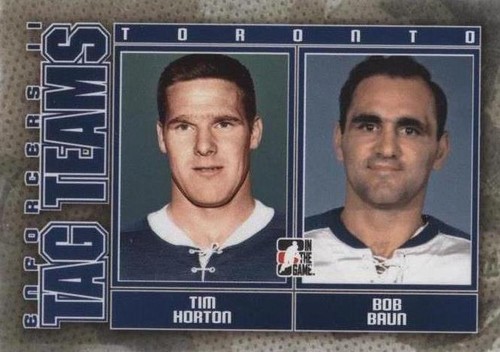 2013-14 In the Game Enforcers II - Bob Baun Tim Horton #129
