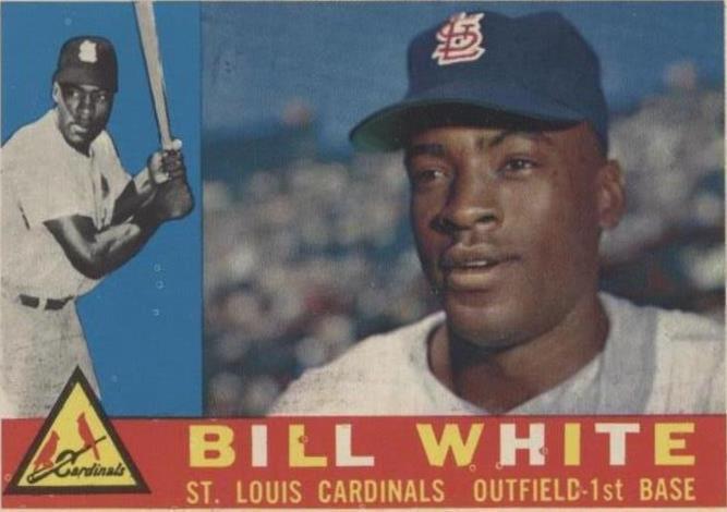 1960 Topps - Bill White #355