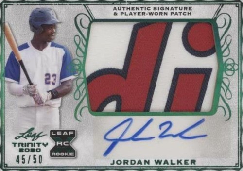 2020 Leaf Trinity - Jordan Walker #PA-JW1