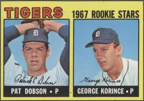 1967 Topps - George Korince Pat Dobson #526