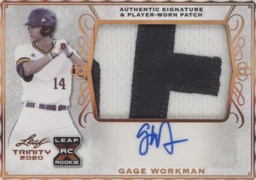 2020 Leaf Trinity - Gage Workman #PA-GW1