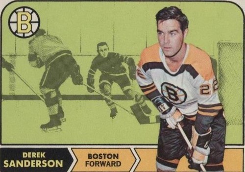 1968-69 O-Pee-Chee - Derek Sanderson #6
