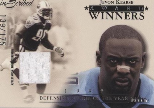 2004 Fleer inScribed Jevon Kearse #AWJ-JK