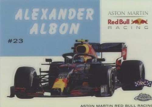 2020 Topps Chrome Formula 1 - Alexander Albon #54W-4