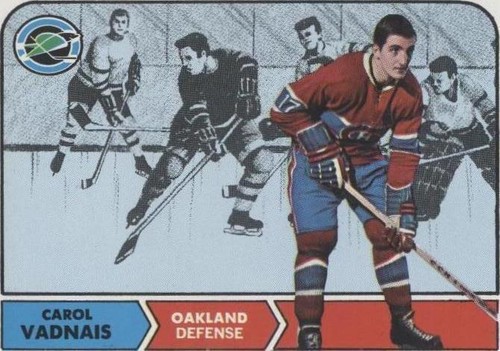 1968-69 Topps - Carol Vadnais #81