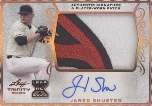 2020 Leaf Trinity - Jared Shuster #PA-JS1