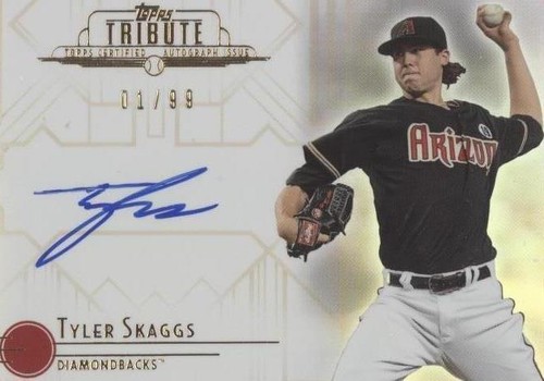 2014 Topps Tribute - Tyler Skaggs #TA-TS
