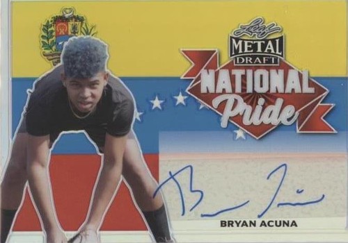 2021 Leaf Metal Draft - Bryan Acuna #NP-BA1