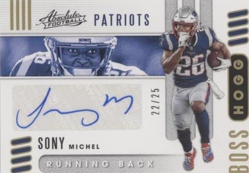2019 Panini Absolute Sony Michel #BHA-SM