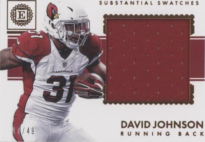 2017 Panini Encased David Johnson #4