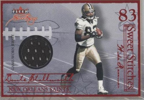 2004 Fleer Sweet Sigs Donte Stallworth #ST-DS