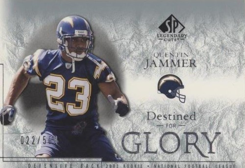 2002 SP Legendary Cuts Quentin Jammer #142