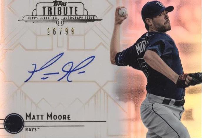 2014 Topps Tribute - Matt Moore #TA-MM