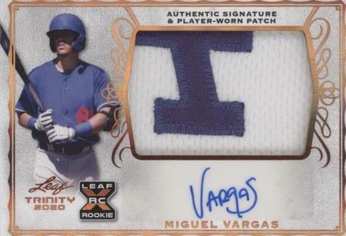 2020 Leaf Trinity - Miguel Vargas #PA-MV1
