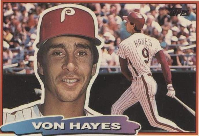 Topps Big 1988 - Von Hayes #139