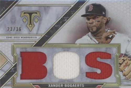 2021 Topps Triple Threads - Xander Bogaerts #TTR-XB3