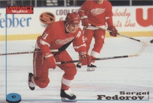 1996-97 Skybox Impact - Sergei Fedorov #34
