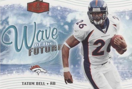 2006 Flair Showcase Tatum Bell #WOTF27