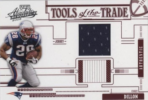 2005 Playoff Absolute Memorabilia Corey Dillon #TT-19