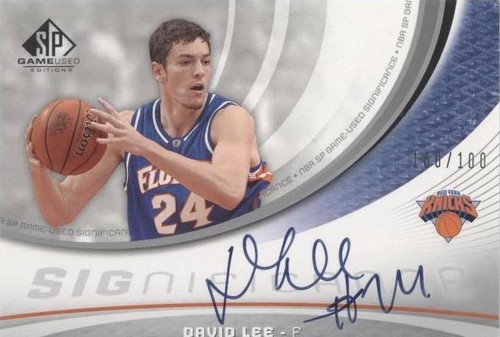 2005-06 SP Game Used Edition - David Lee #SIG-DL