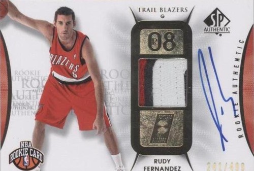 2008-09 SP Authentic - Rudy Fernandez #147