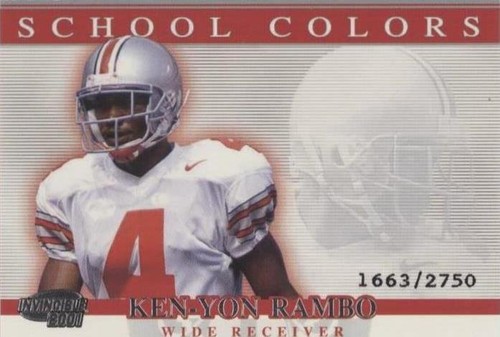 2001 Pacific Invincible Ken-Yon Rambo #37