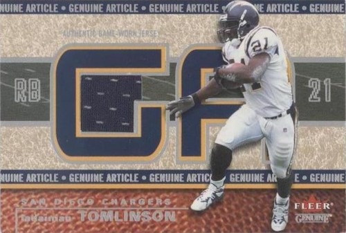 2002 Fleer Genuine LaDainian Tomlinson #GA-LT
