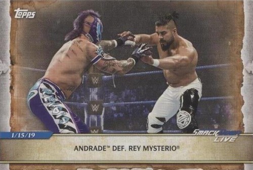 2020 Topps WWE Road to Wrestlemania - Andrade "Cien" Almas #80