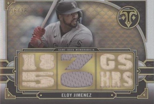 2022 Topps Triple Threads - Eloy Jimenez #TTR-EJ4