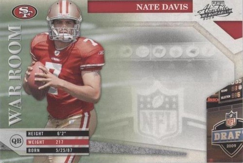 2009 Playoff Absolute Memorabilia Nate Davis #9