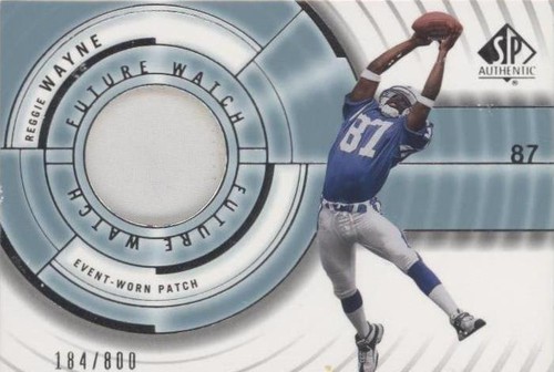 2001 SP Authentic Reggie Wayne #105