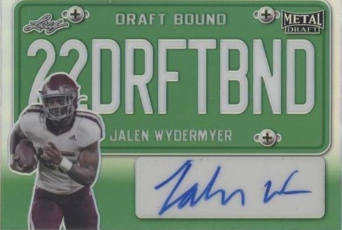 2022 Leaf Metal Draft Jalen Wydermyer #DB-JW1