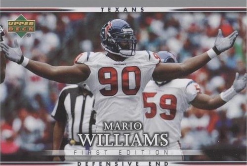 2007 Upper Deck First Edition Mario Williams #38