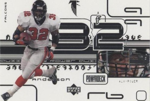 1999 Upper Deck Powerdeck Jamal Anderson #AUX-18