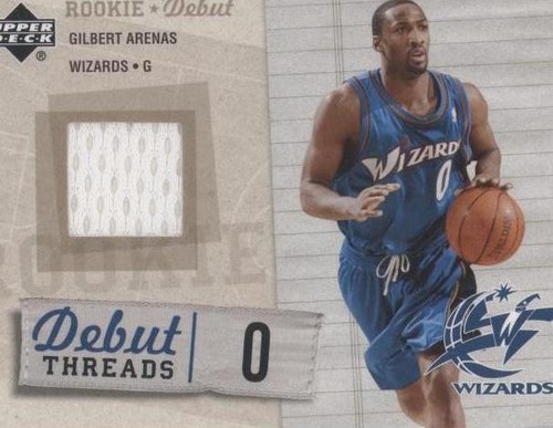 2005-06 Upper Deck Rookie Debut - Gilbert Arenas #DT-GA