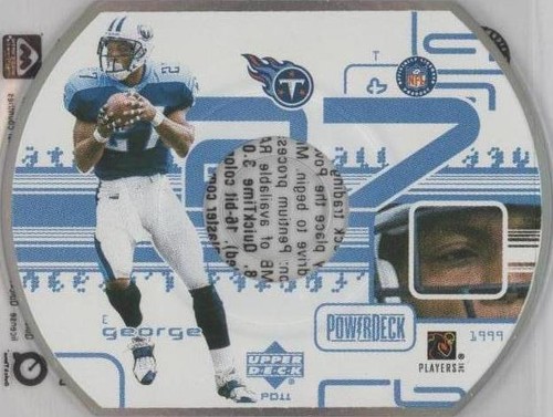 1999 Upper Deck Powerdeck Eddie George #PD11