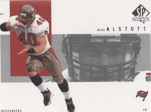 2001 SP Authentic Mike Alstott #84