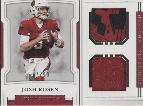 2018 Panini National Treasures Josh Rosen #RDM-4