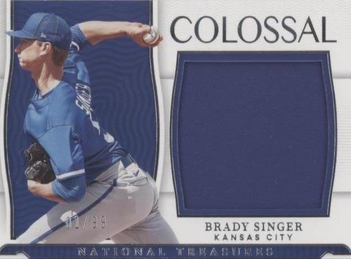 2022 Panini National Treasures - Brady Singer #CLM-BS