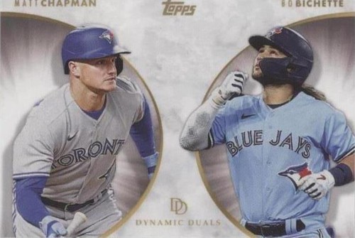 2022 Topps On Demand Dynamic Duals - Bo Bichette Matt Chapman #4