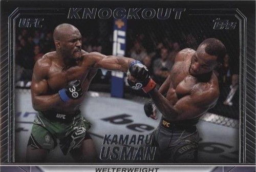 2024 Topps UFC Knockout - Kamaru Usman #95