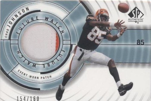 2001 SP Authentic Chad Johnson #104