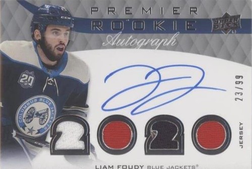 2020-21 Upper Deck Premier - Liam Foudy #PRA-LF