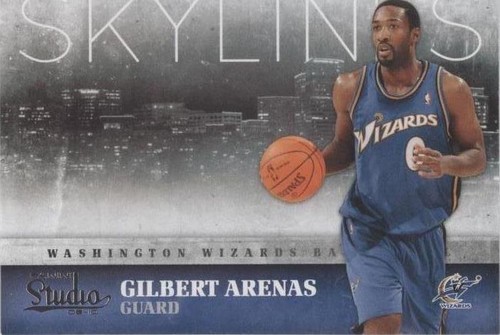 2009-10 Panini Studio - Gilbert Arenas #30